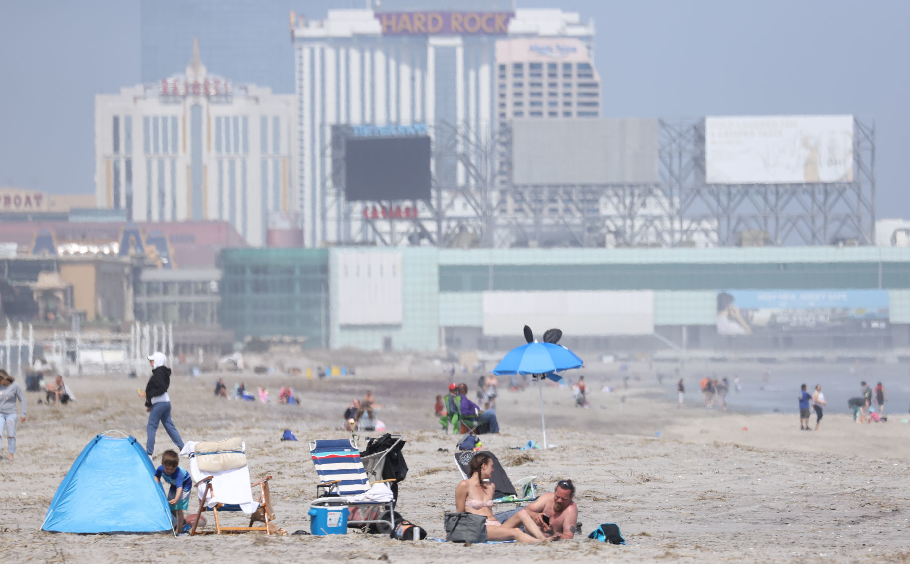 Atlantic City Boardwalk Beach